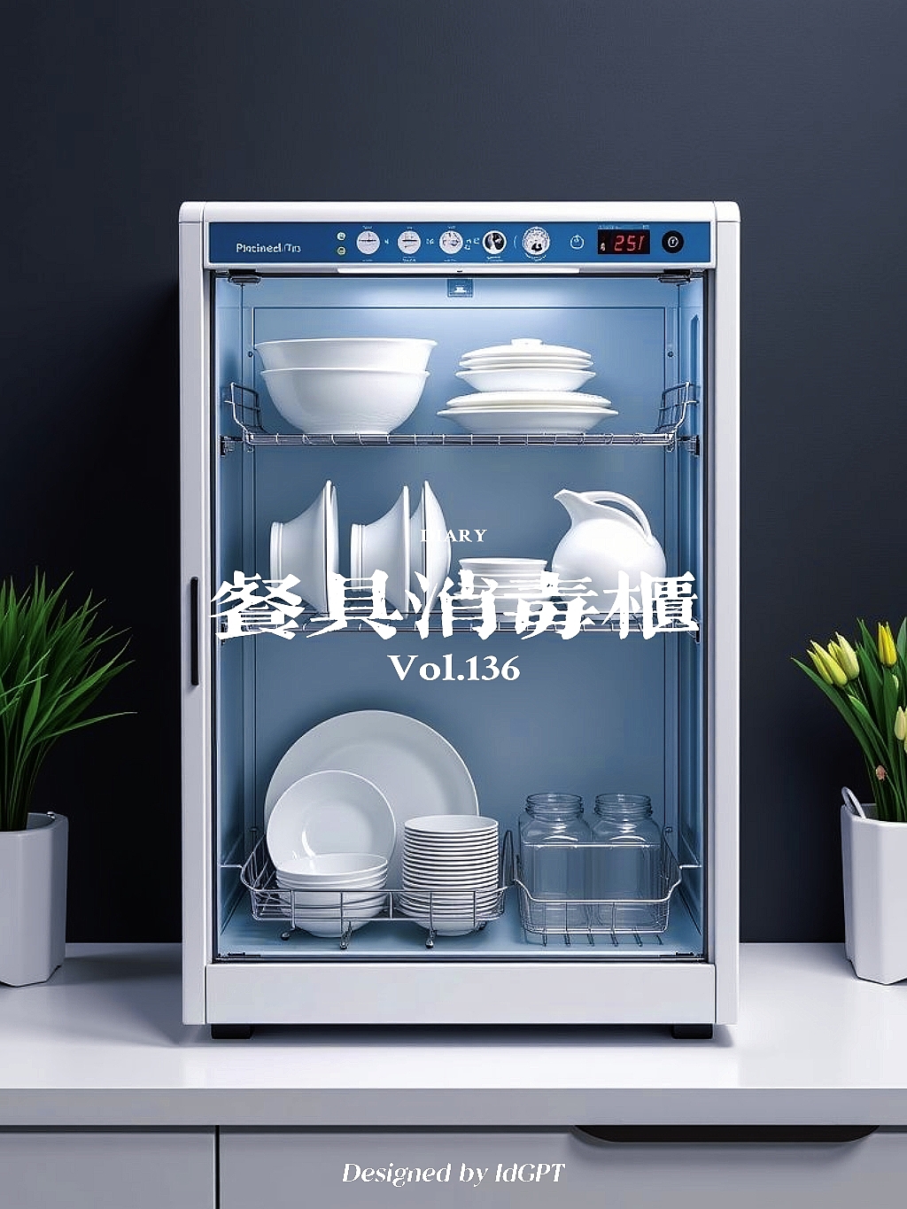 AIGC, AI, tools and equipment, tableware disinfection cabinet，