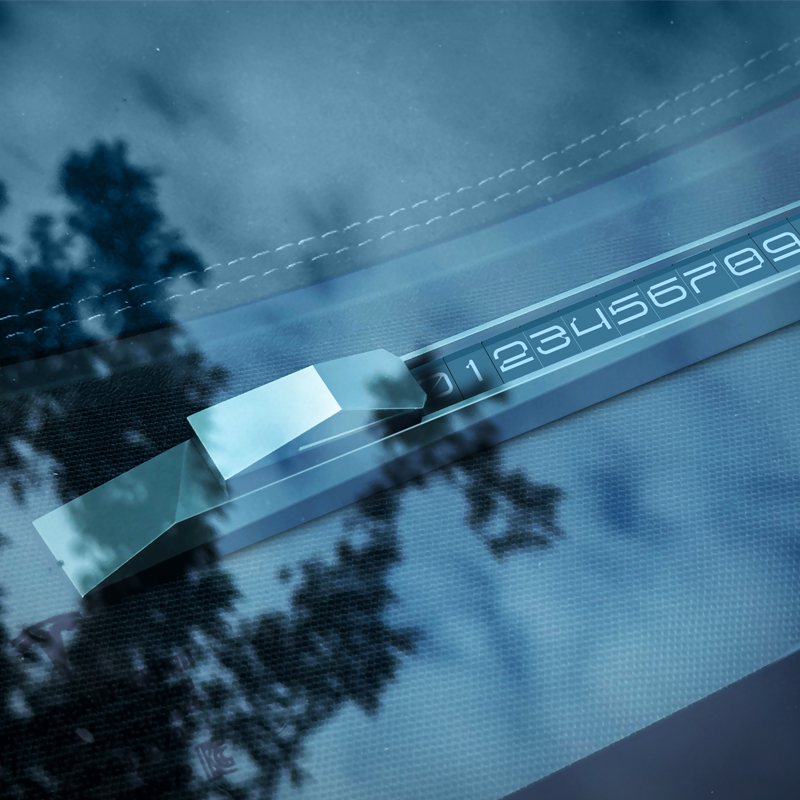 Cybertruk，CyberPickup，Car ornaments，Custom parking number plate，