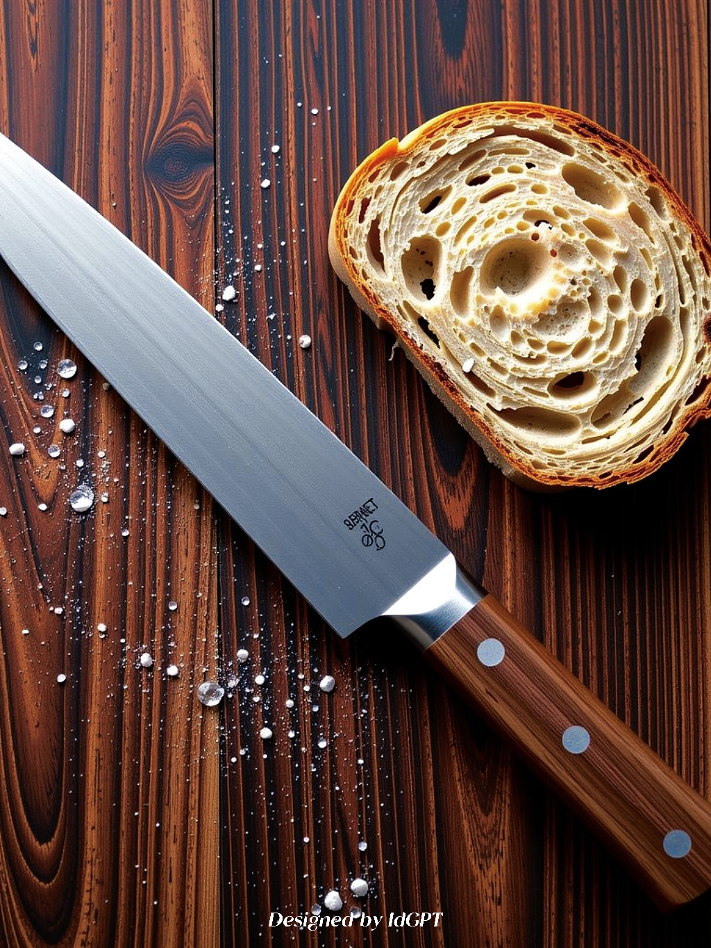 AIGC, AI, Kitchen Supplies, Bread Knives，