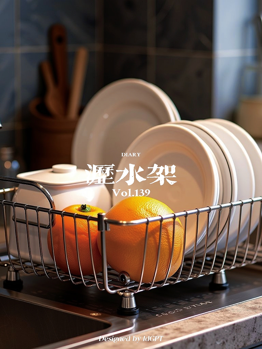 AIGC, AI, Kitchenware, Draining Basket，