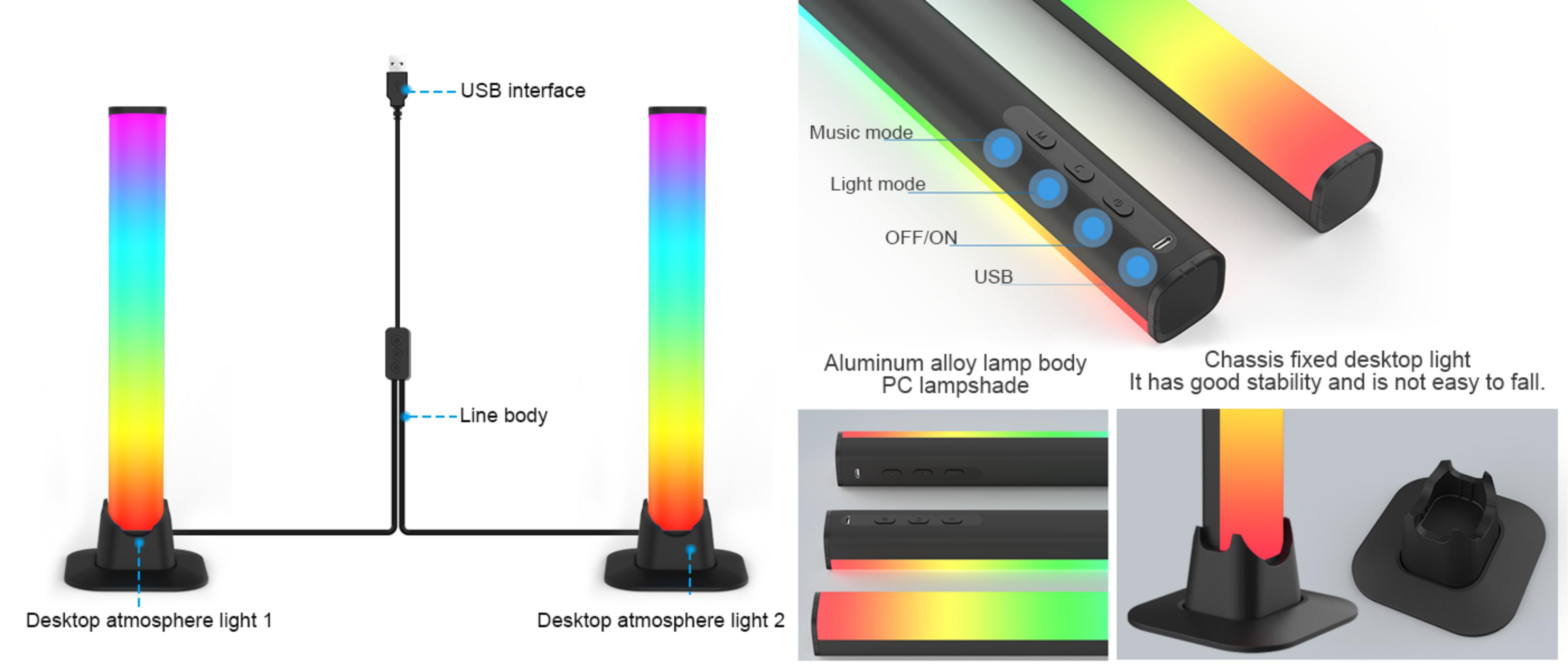 Atmosphere lamp，Floor lamp，Desk lamp，