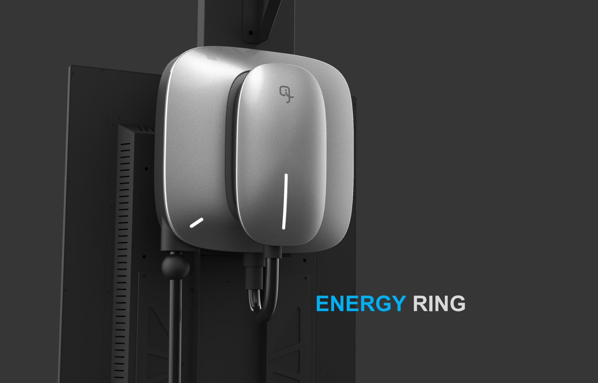 Charging pile，Intelligent equipment，new energy，automobile，Outdoor charging，Charging equipment，Sense of science and technology，Round shape，