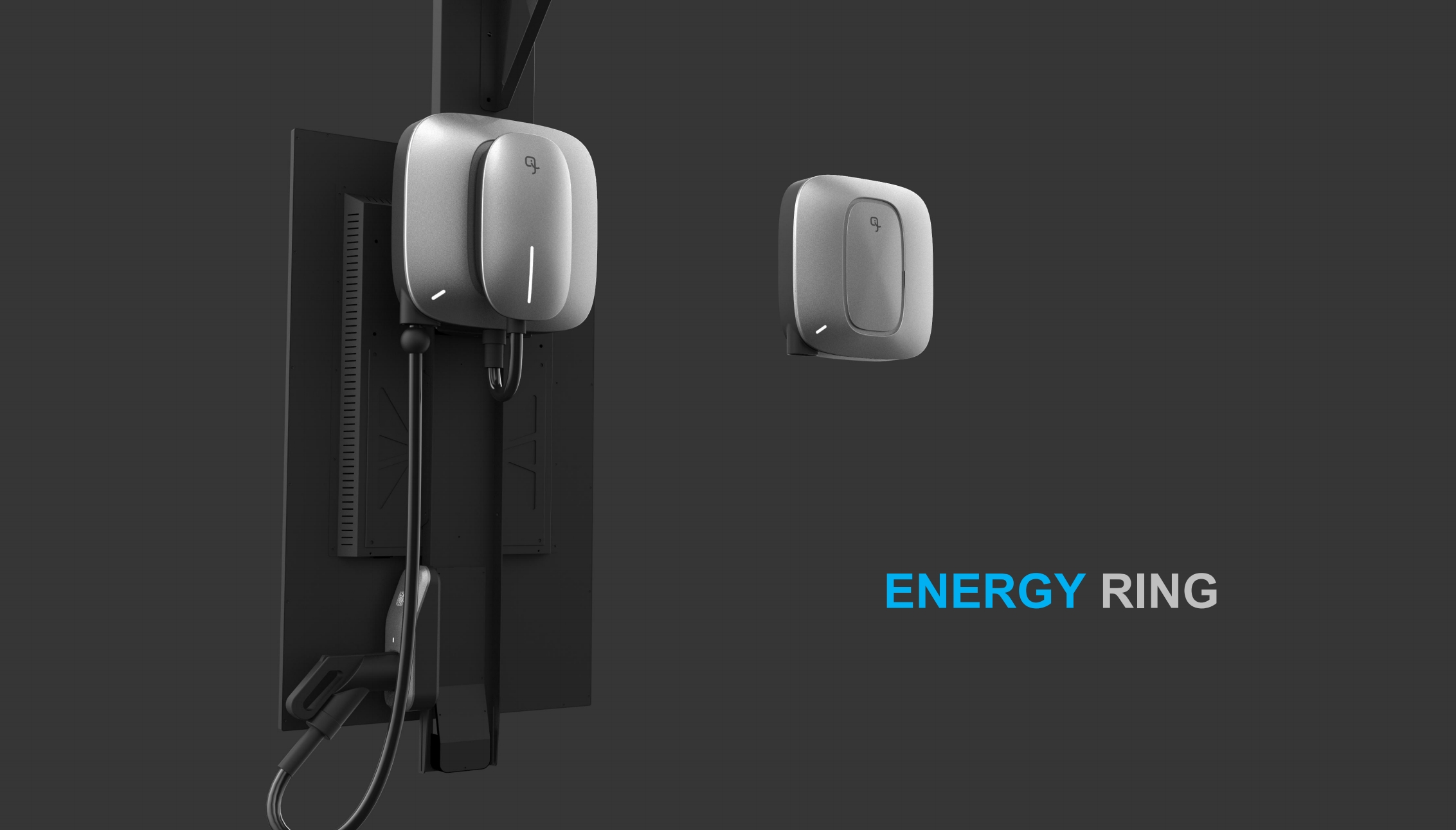 Charging pile，Intelligent equipment，new energy，automobile，Outdoor charging，Charging equipment，Sense of science and technology，Round shape，