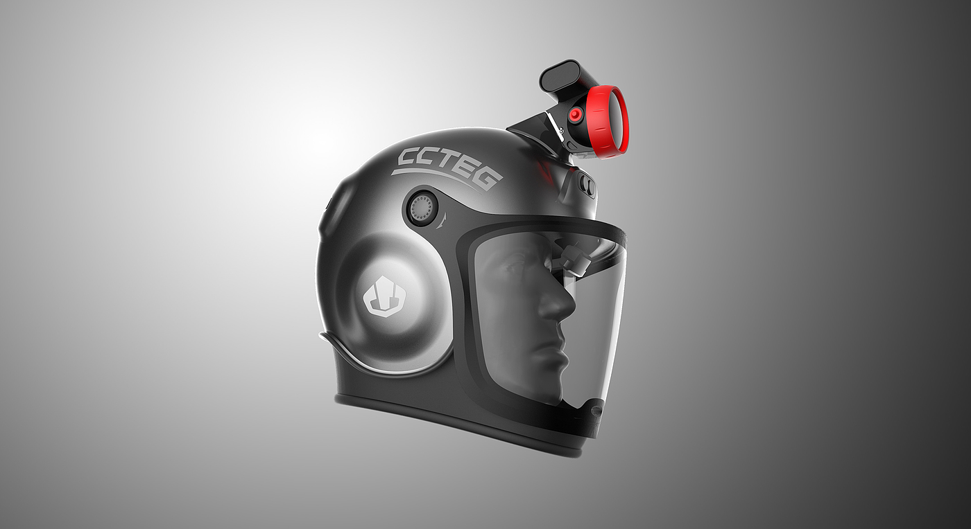 Helmet，Intellectualization，ar，ai，Mine，Protection design，Wearable design，Sense of science and technology，