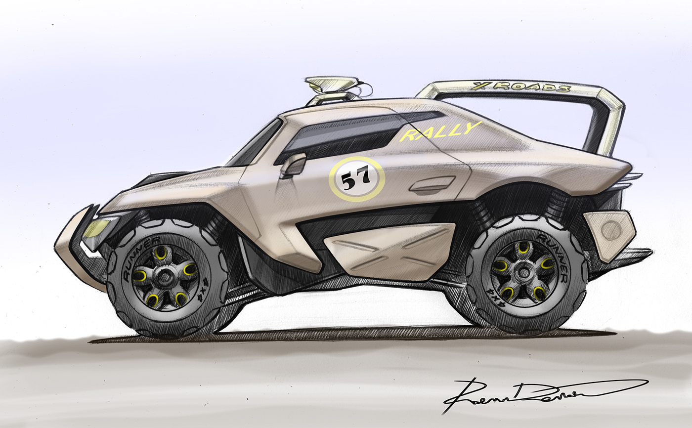 industrial design，automobile，Hand drawn，traffic，manuscript，