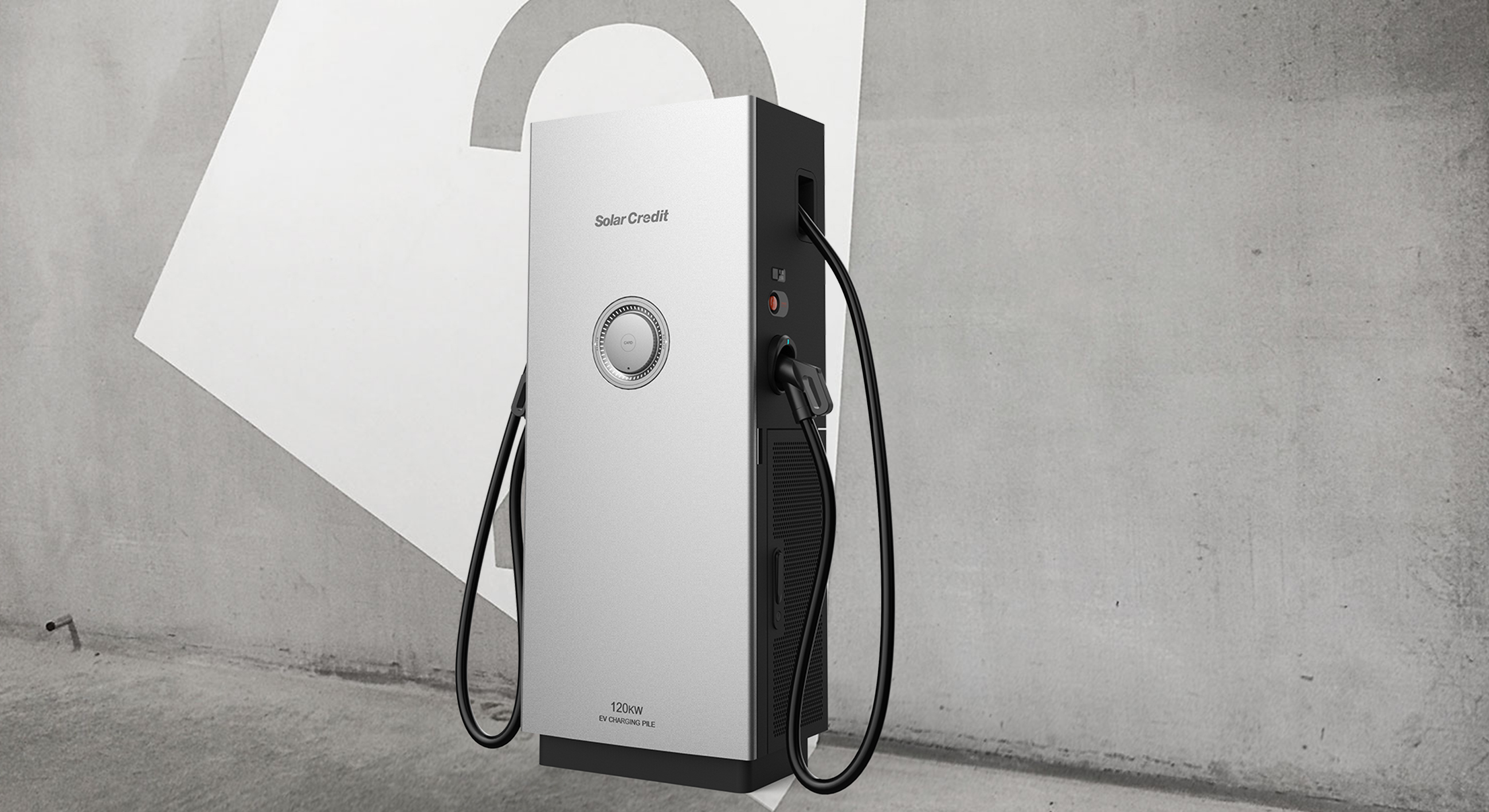 Simplicity，Charging pile，new energy，Car charging，Sense of science and technology，texture，Interaction design，