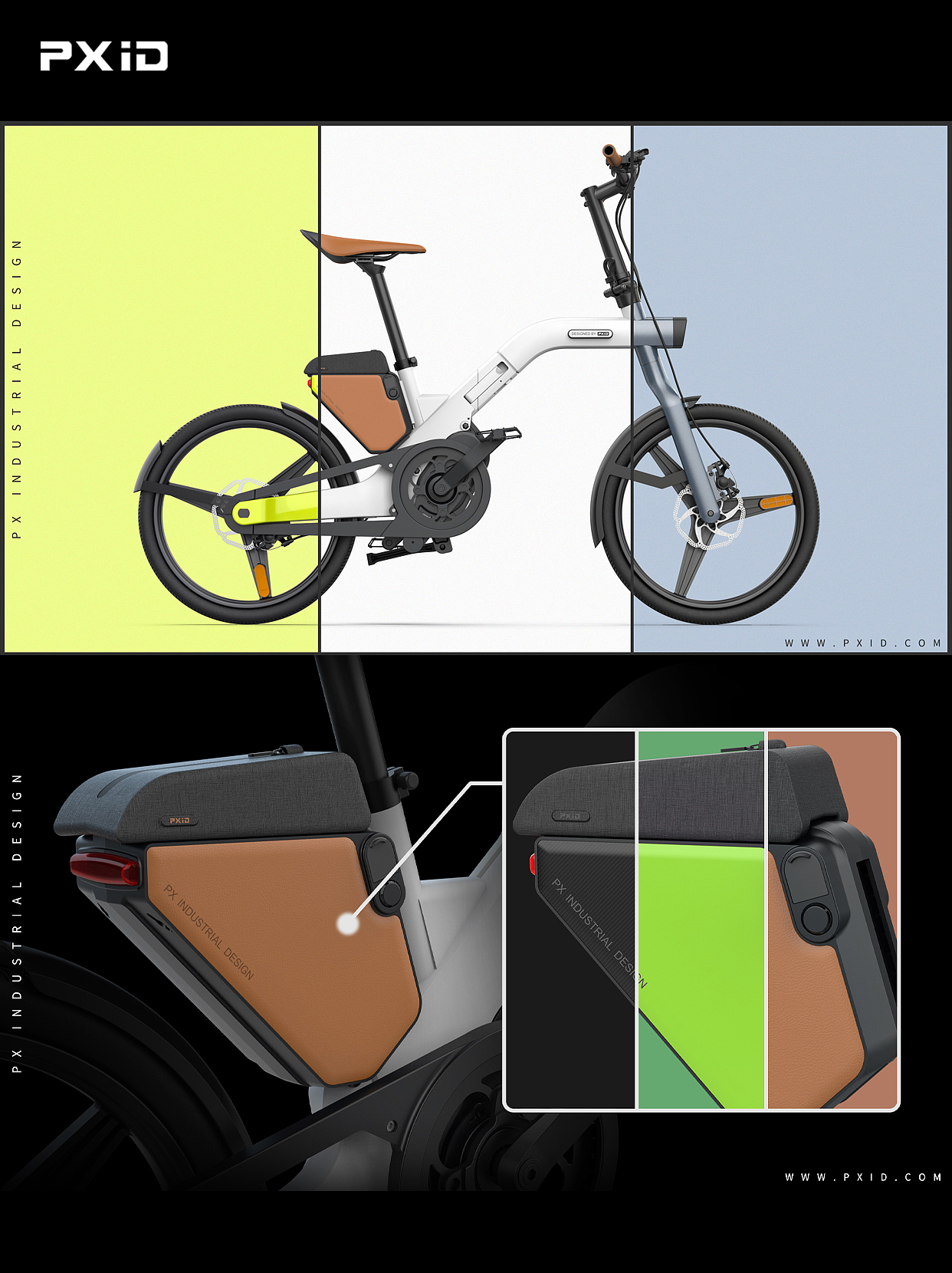 ODM，Design case，CMF design，product design，Two-wheel vehicle design，Electric vehicle，Scooter，workmanship，