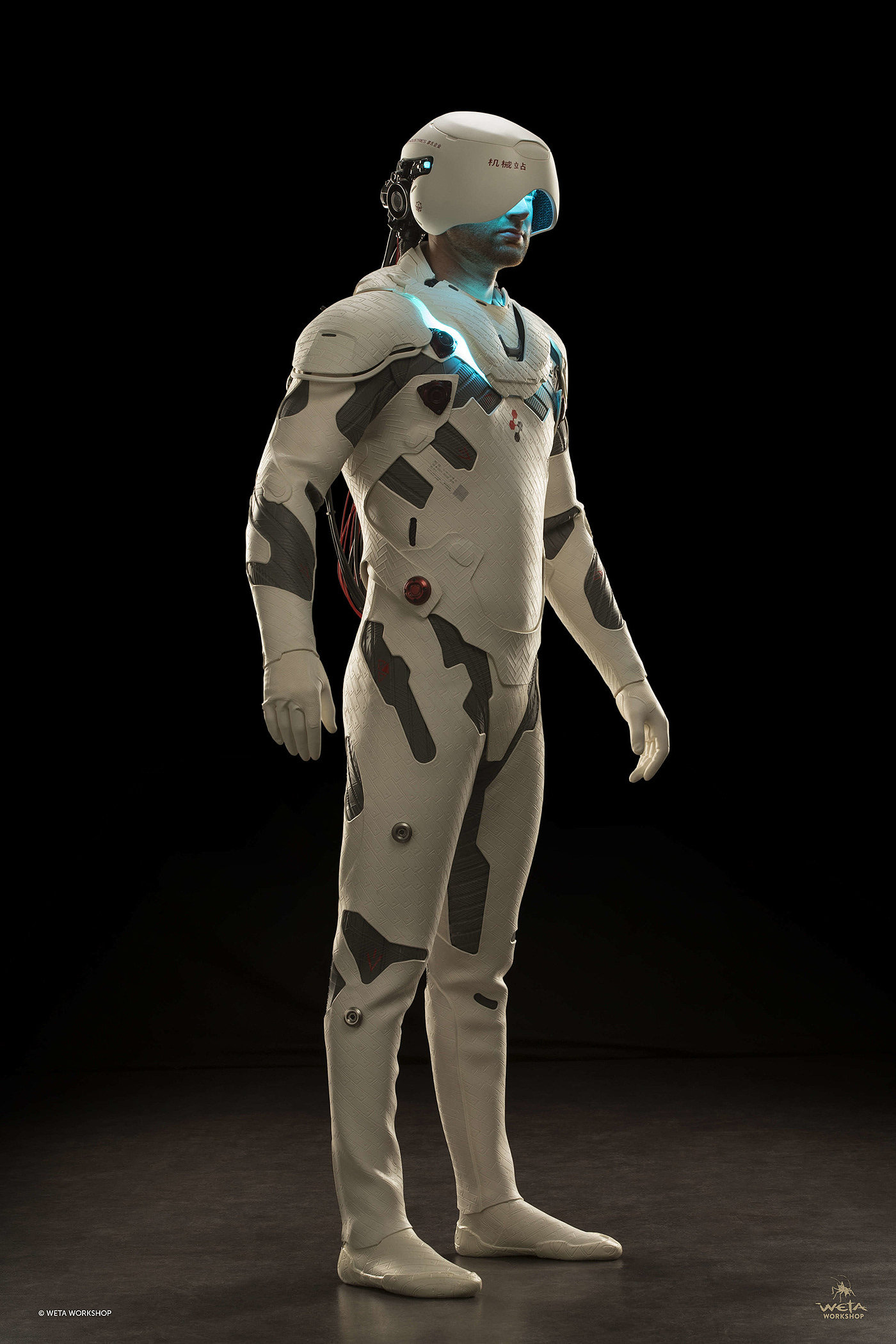 Texture processing，modeling，Shaw enterprise，Flight suit，