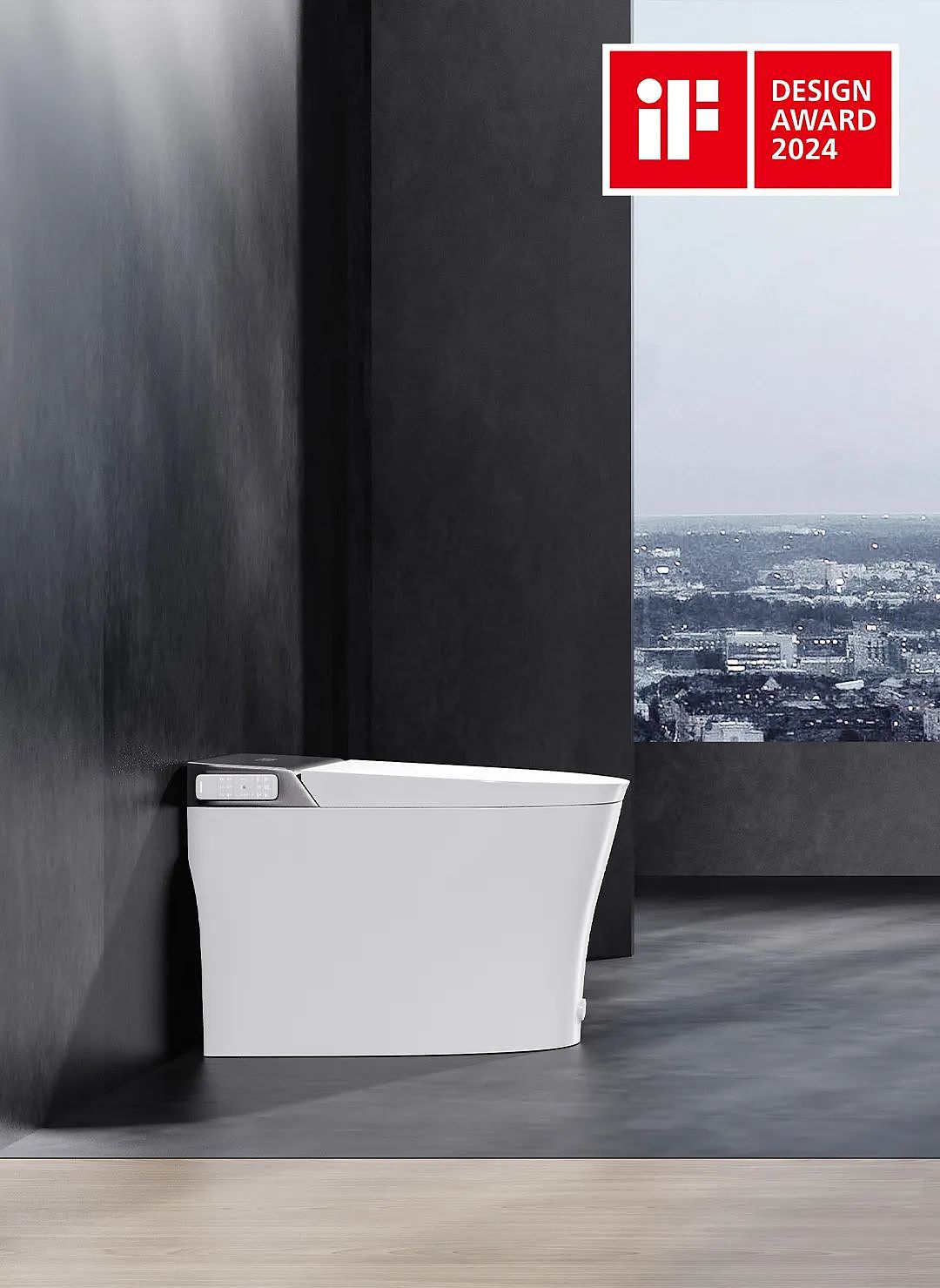 TOALL Convex and Concave Design，Intelligent design，Intelligent toilet，