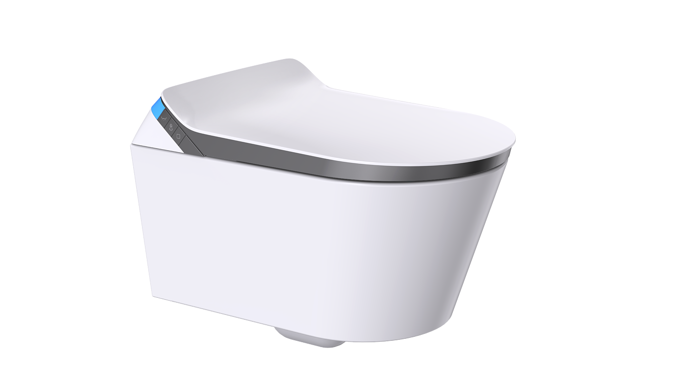 Intelligent toilet, wall-mounted intelligent toilet，