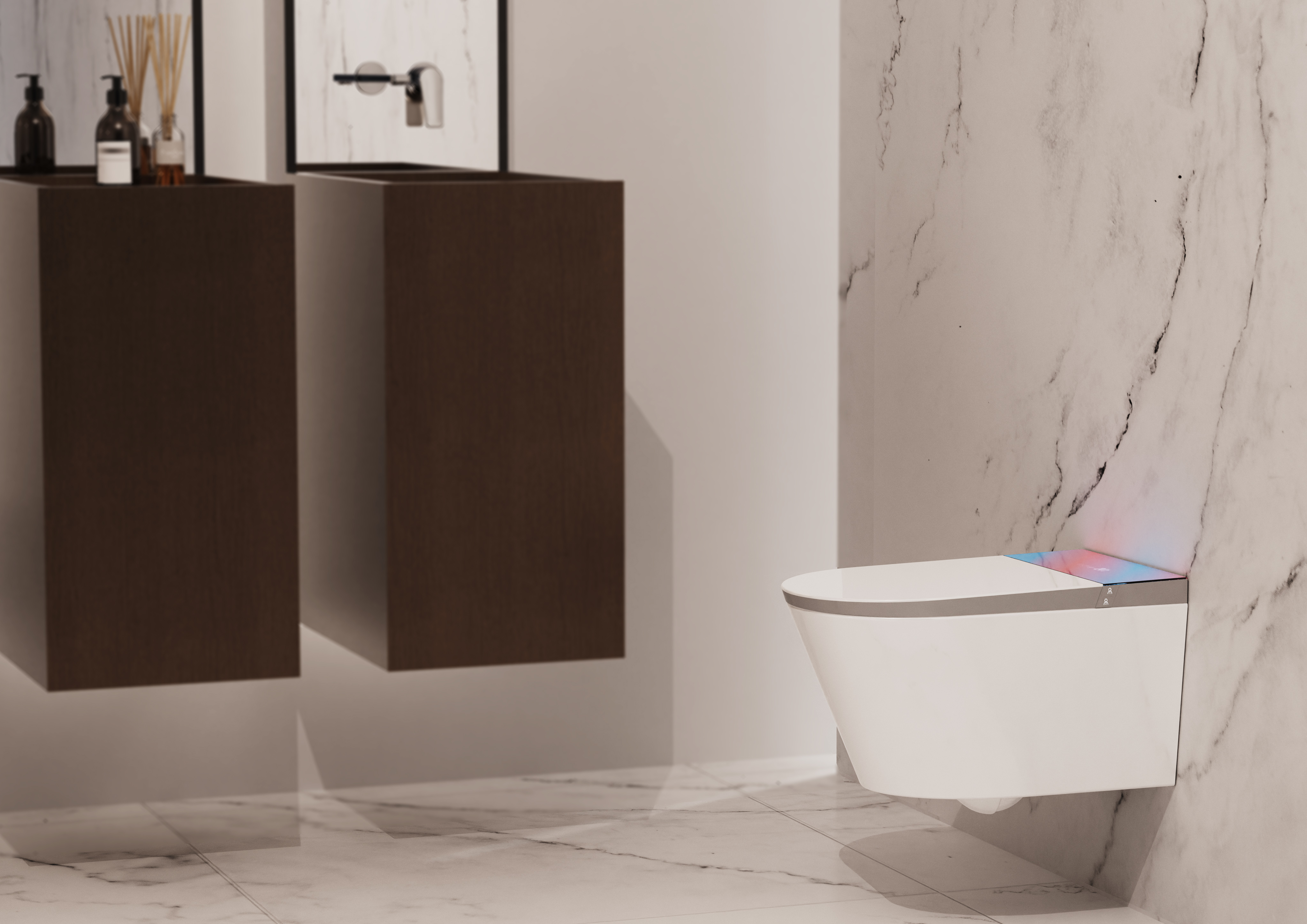 Voice, smart toilet, smart，