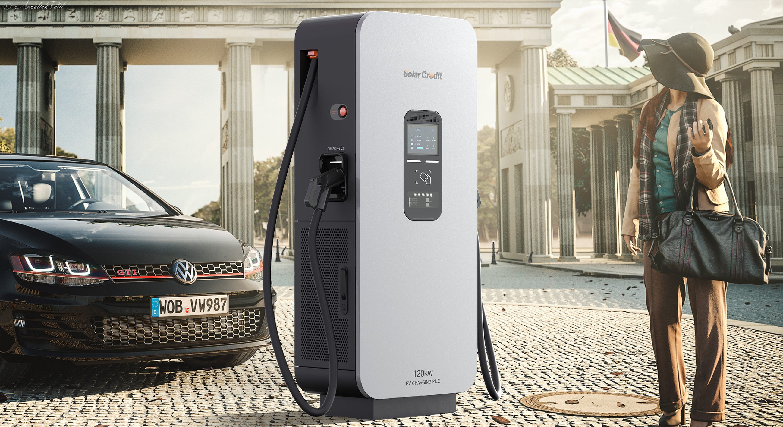 Appearance design，Structural design，product design，Modeling design，industrial design，new energy，Charging pile，Intellectualization，