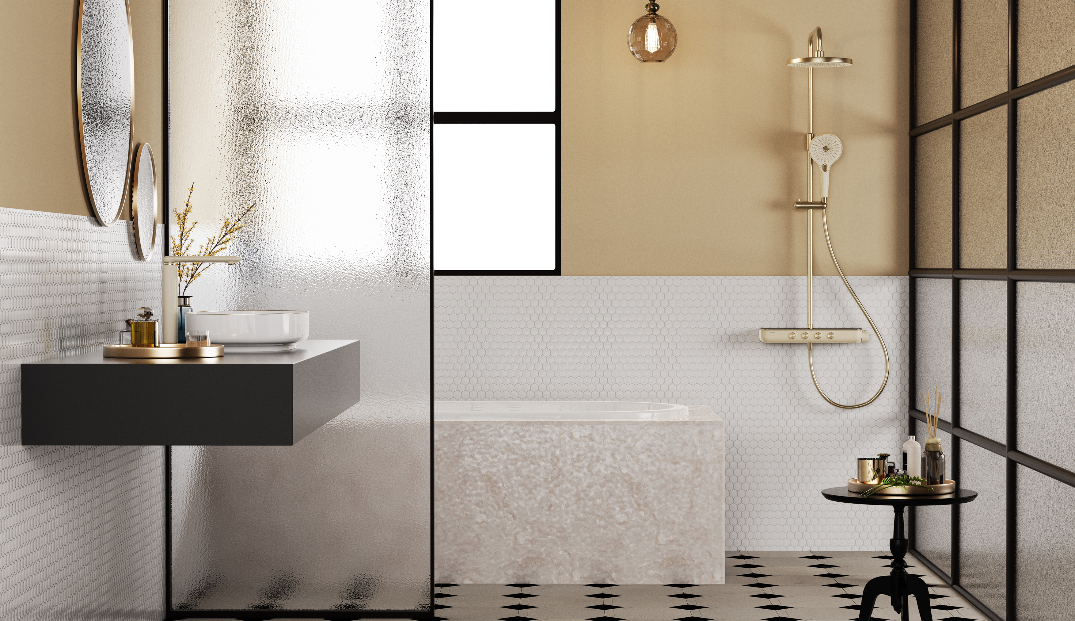 Faucet, basin faucet, kitchen faucet, retro design，