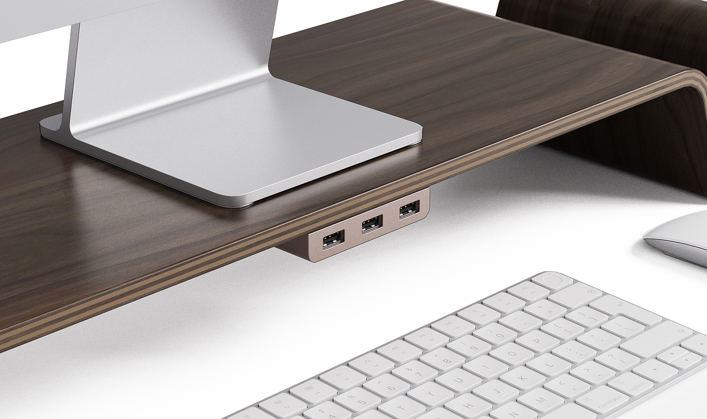 computer desk bracket，Computer desk bracket with mobile phone wireless charging，