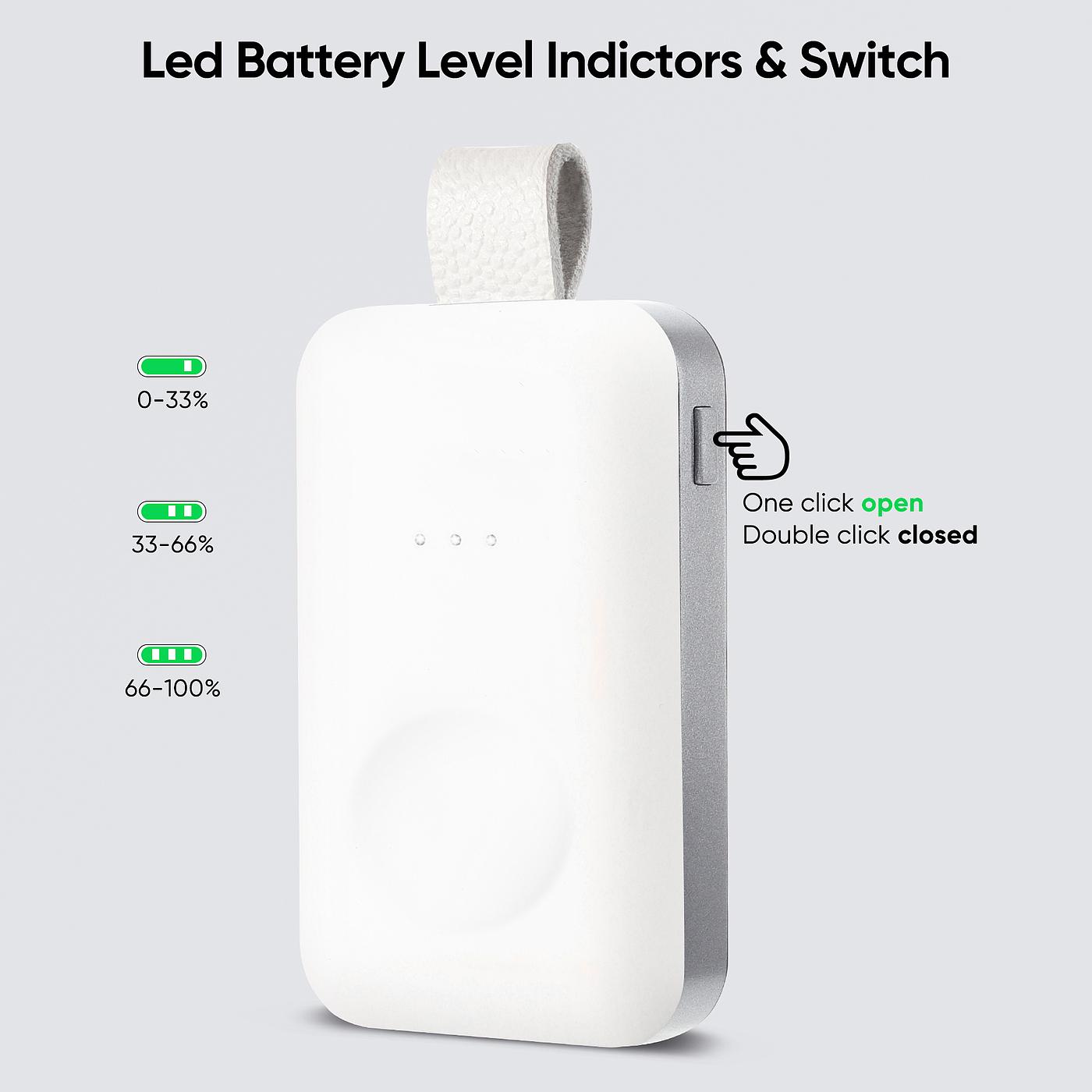 Apple watch with mobile power wireless charging，