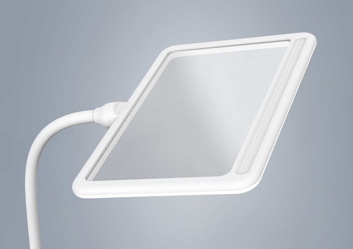 Magnifier with mobile phone wireless charging，