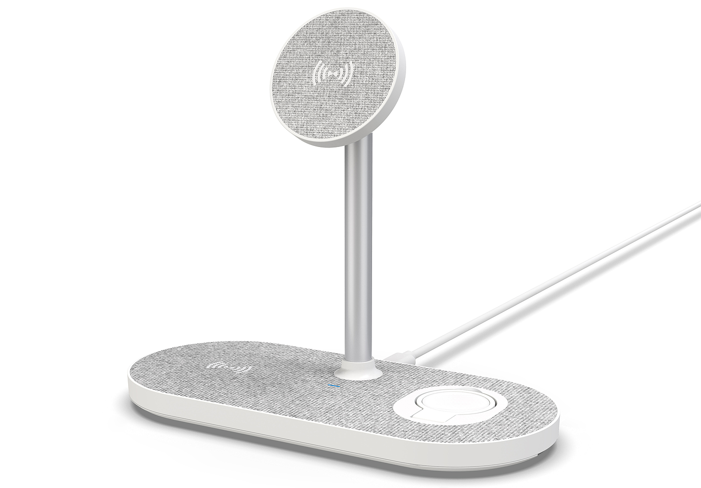 Magnetic three-in-one wireless charging，
