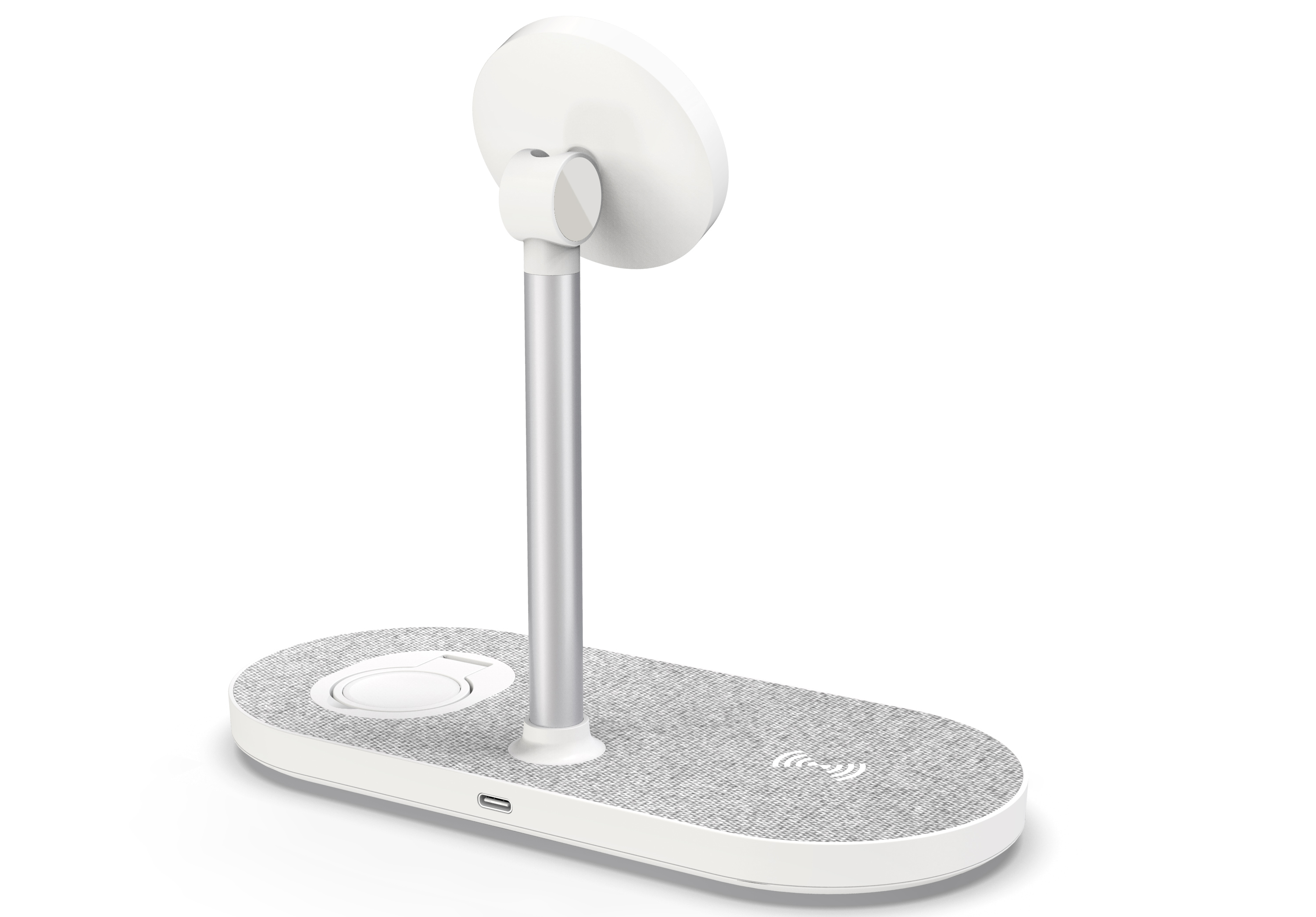Magnetic three-in-one wireless charging，