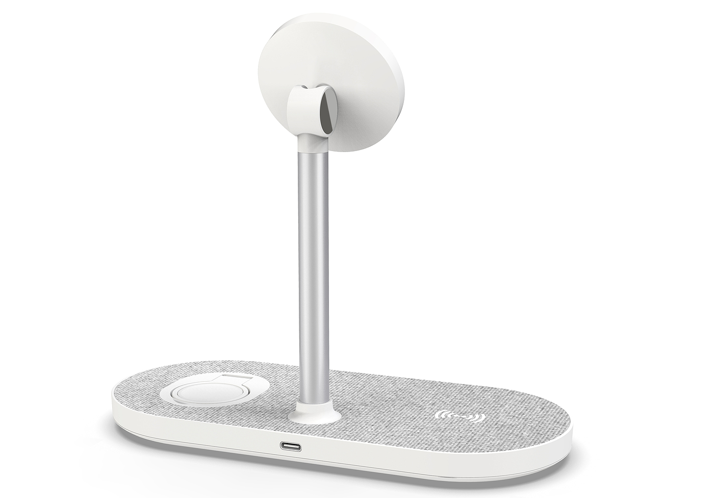 Magnetic three-in-one wireless charging，