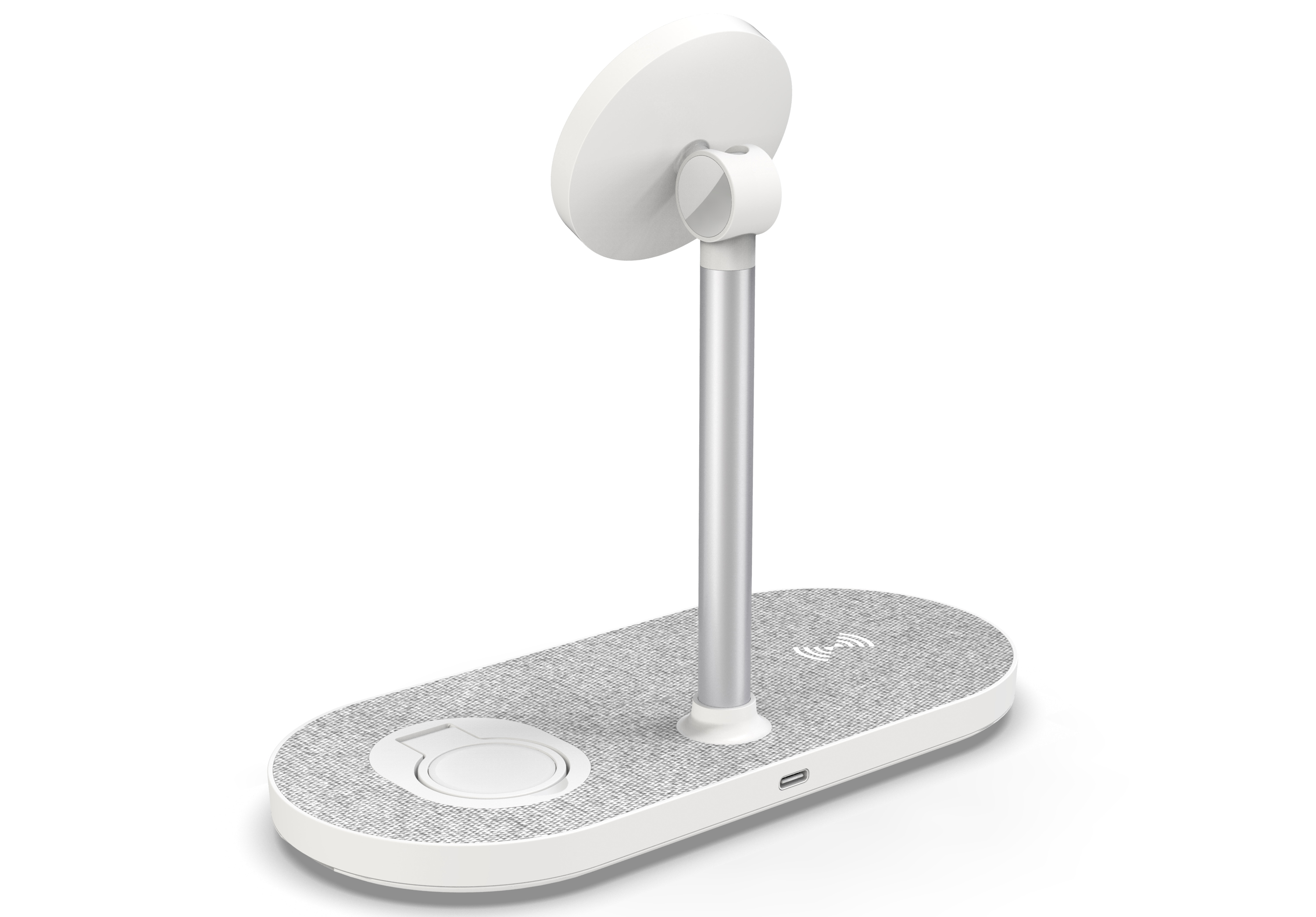 Magnetic three-in-one wireless charging，