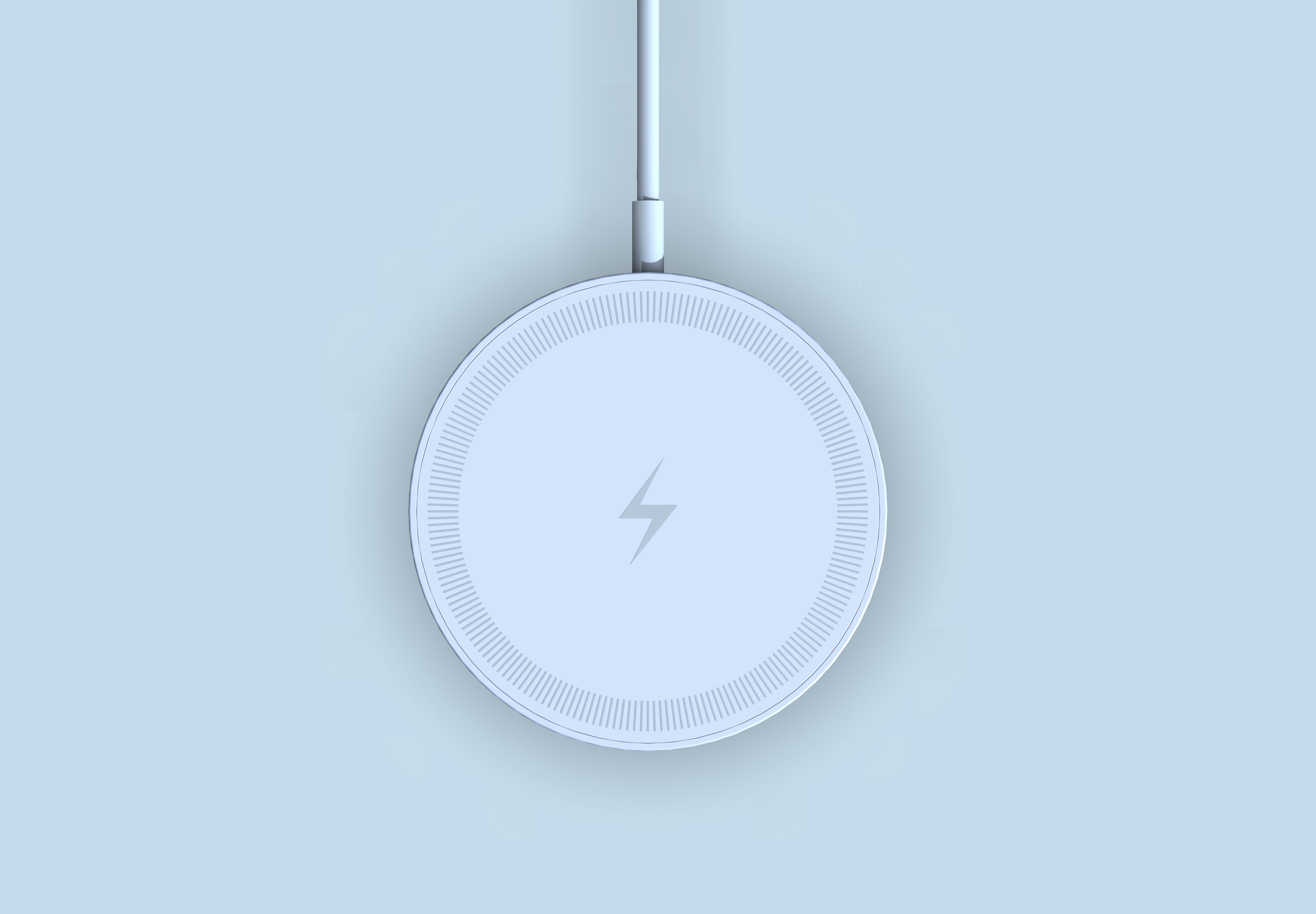 Magnetic suction wireless charging，