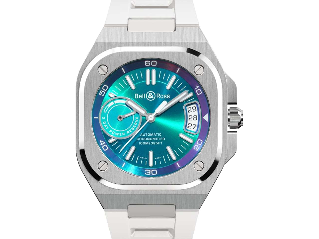 BR-X5 Iridescent，Colorful dial，aviation，Wrist watch，