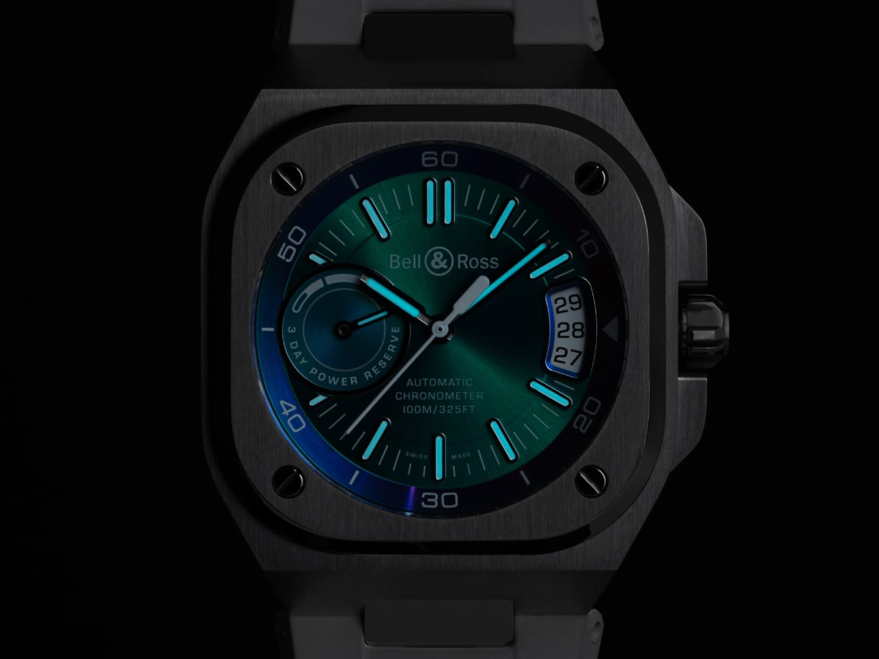 BR-X5 Iridescent，Colorful dial，aviation，Wrist watch，