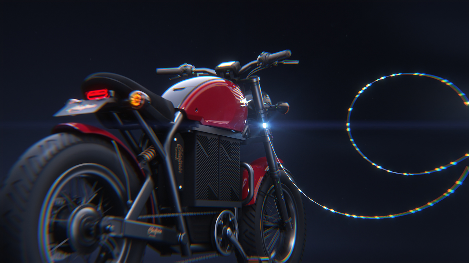 c4d，Visual dynamic design，