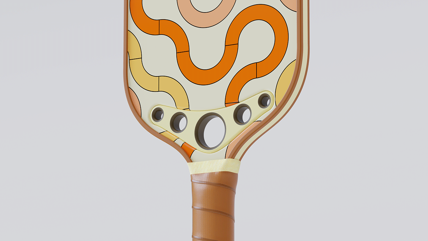 Racket，Pickleball，Sports equipment，product design，