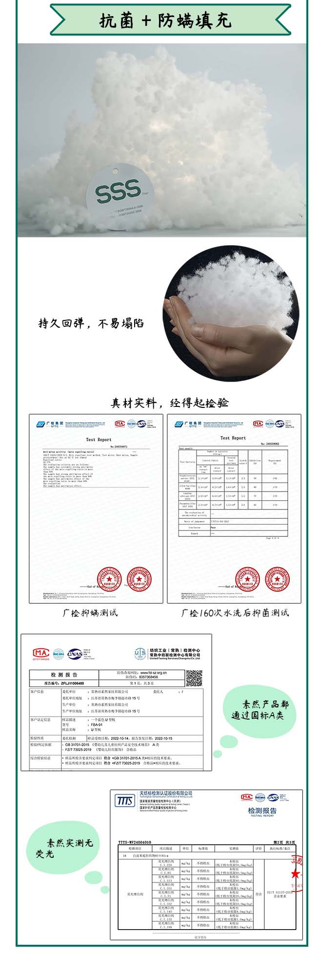 Source factory，Support customization，Lyocell，Anti-bacterial and anti-mite，Anti-Jump，Soothing shaped pillow，