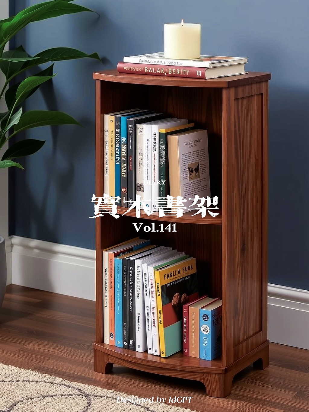 AIGC, AI, Home Furniture, Bookshelf，