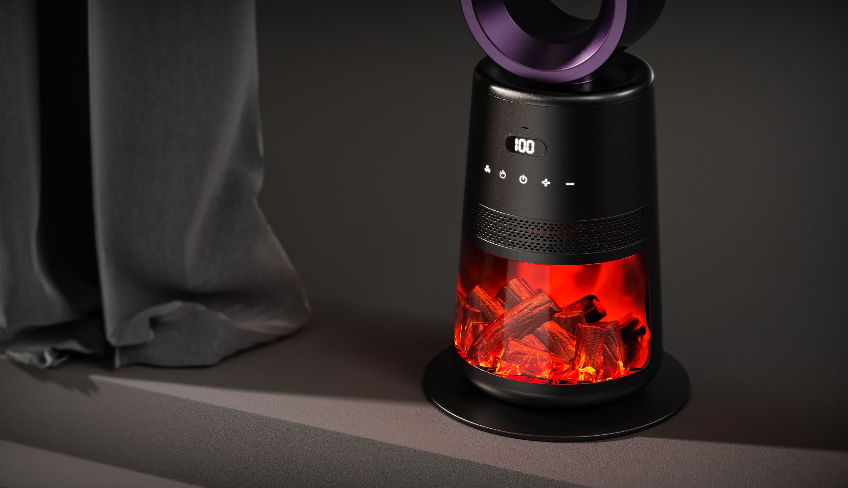 Air heater，Desktop heater，small home appliances，Floor heater，Blaneless heater，