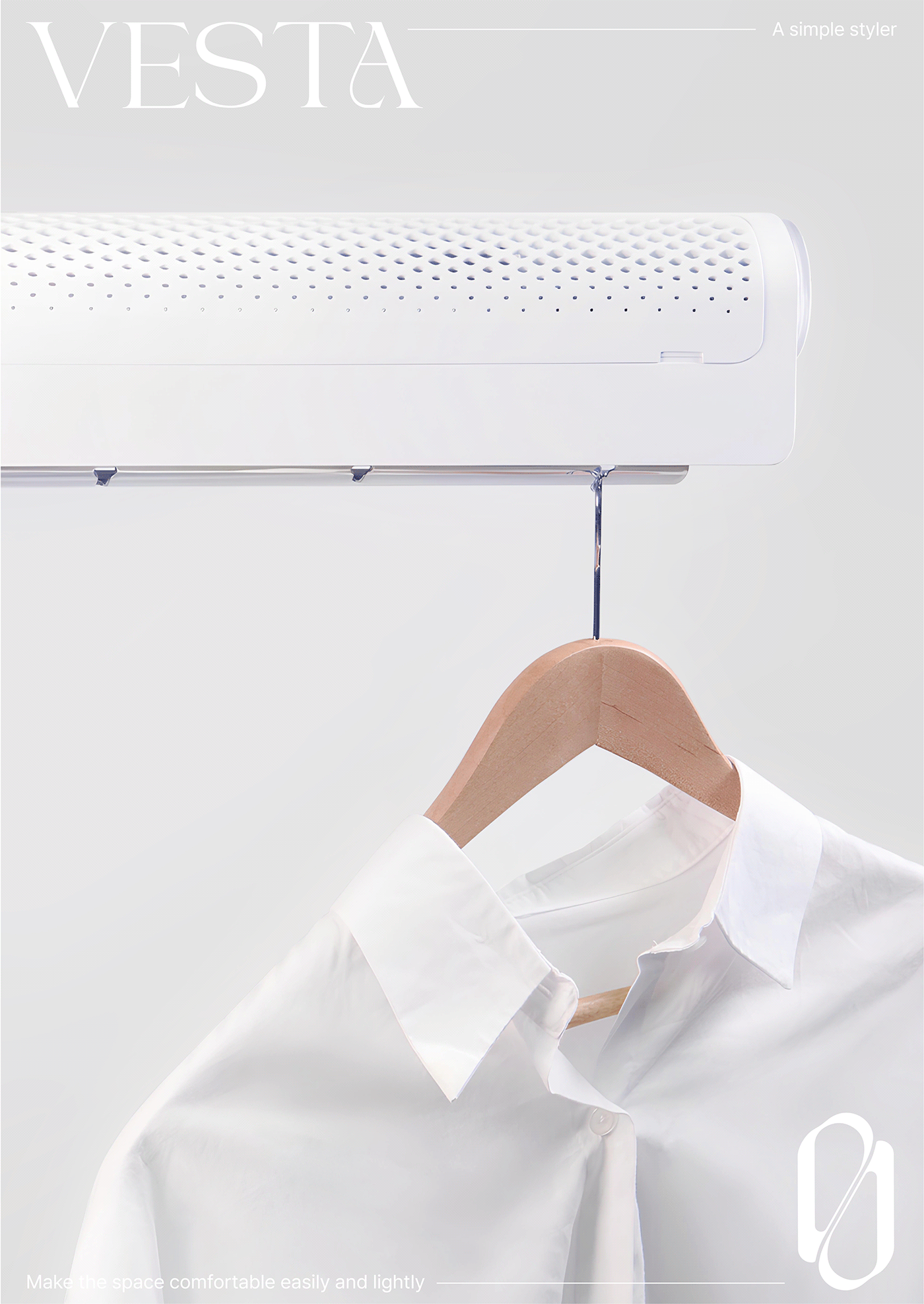 You know，coat hanger，Organize and store，