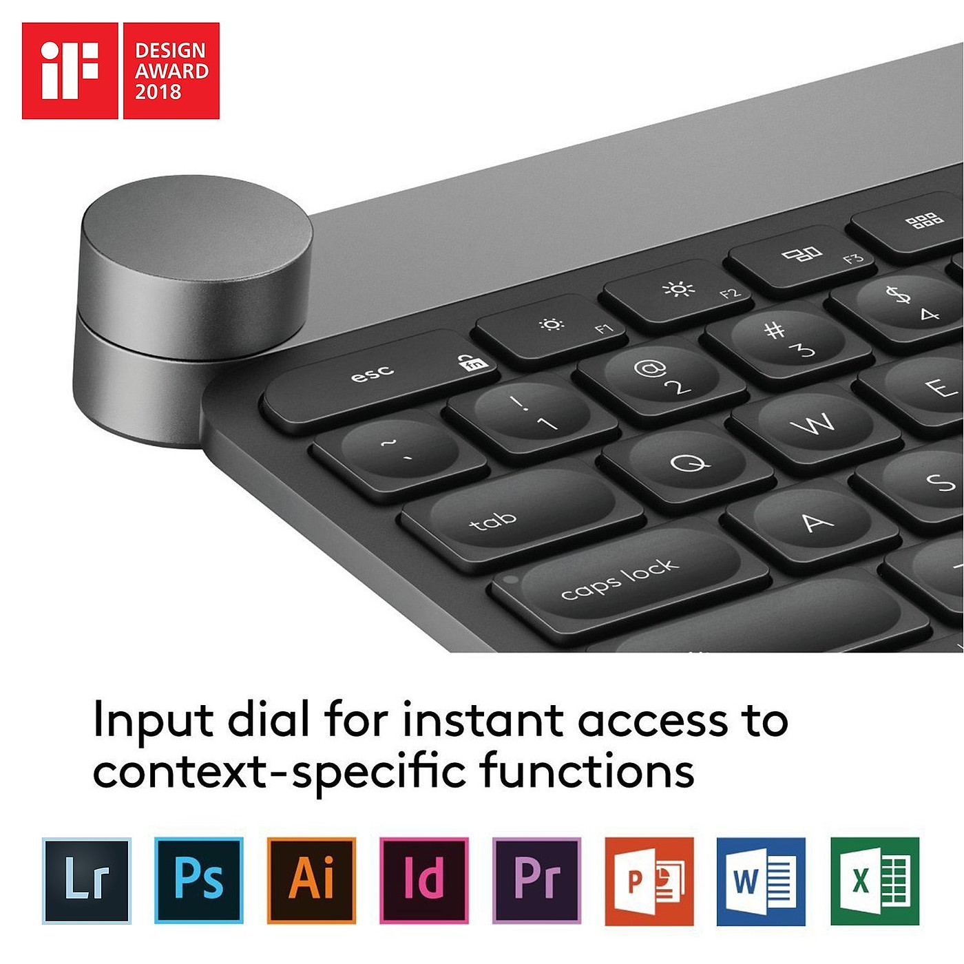 Logitech，2018IF，wireless keyboard，intelligence，