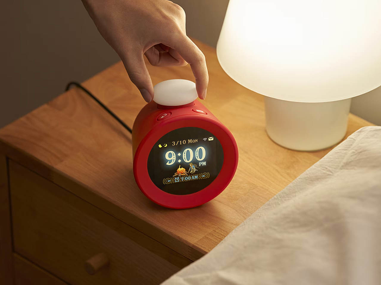 Alarmo，alarm clock，Motion sensor，Light Sleep Awakening，