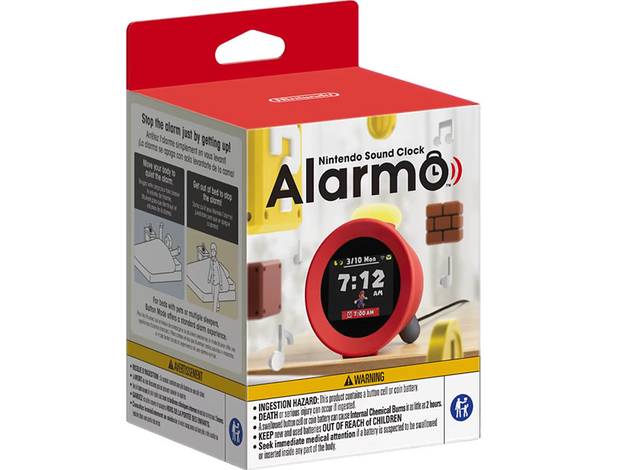 Alarmo，alarm clock，Motion sensor，Light Sleep Awakening，