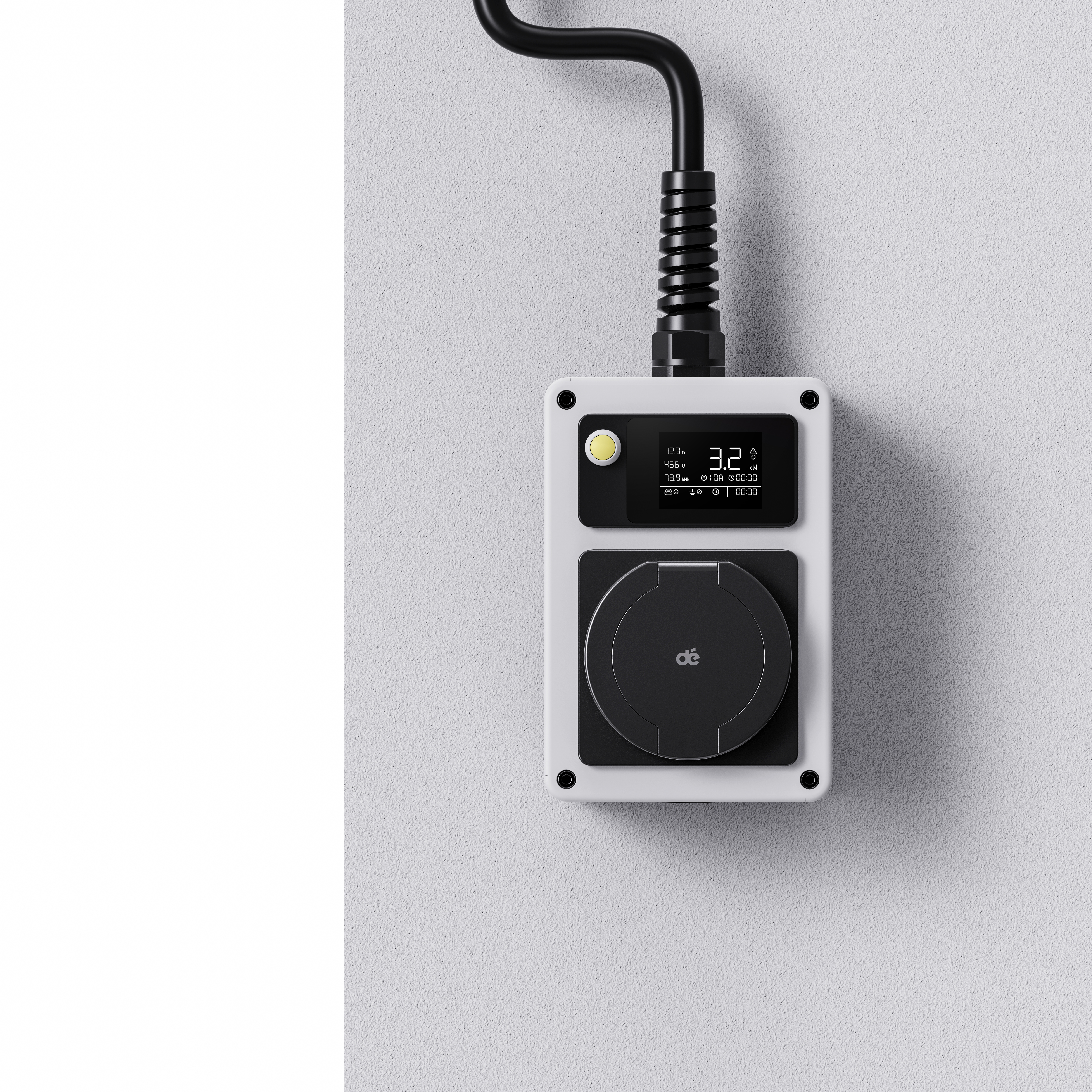 Portable charging pile，Charging pile，Charging gun design，