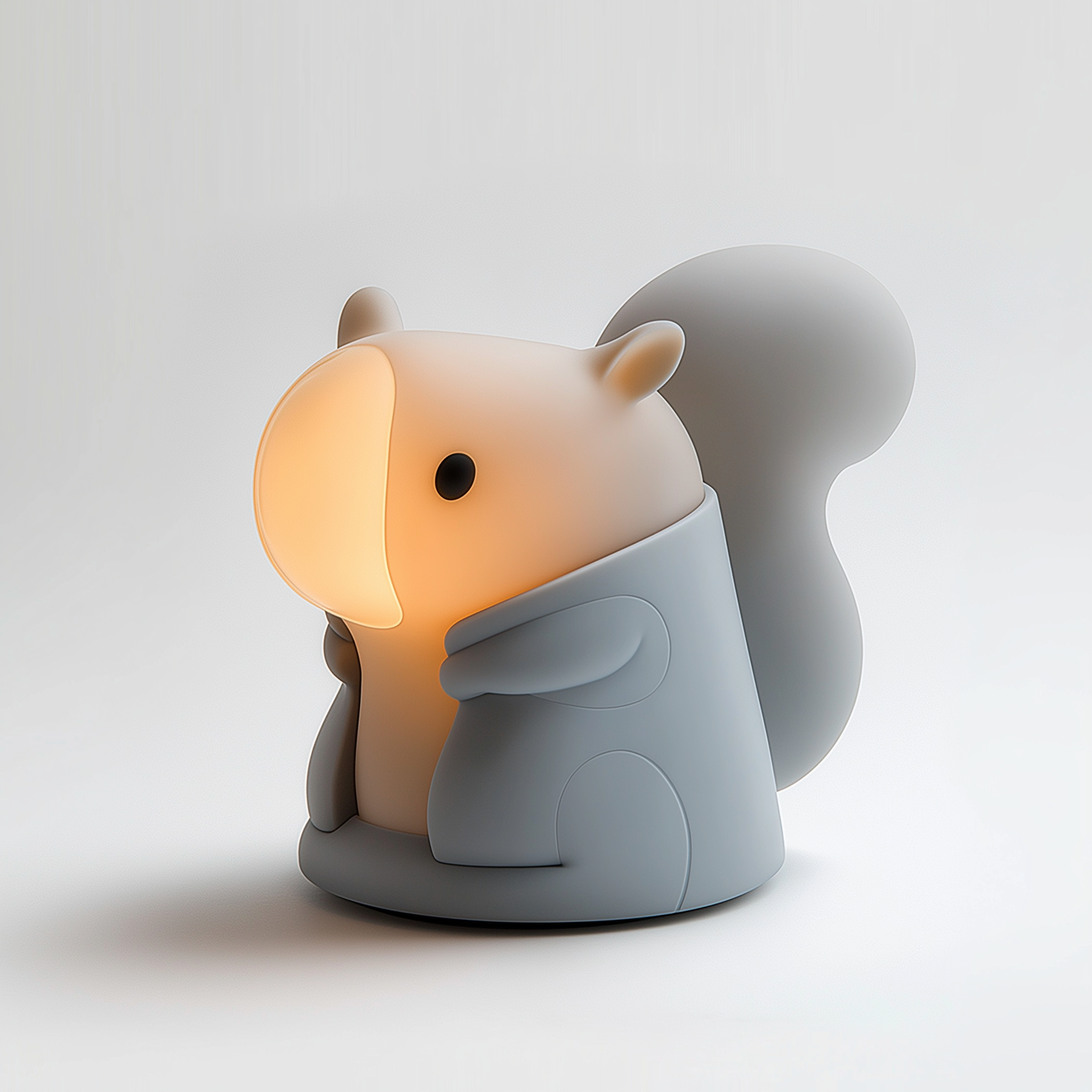 Squirrel small lamp，