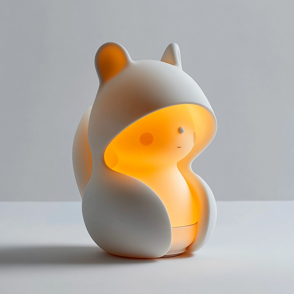 Squirrel small lamp，