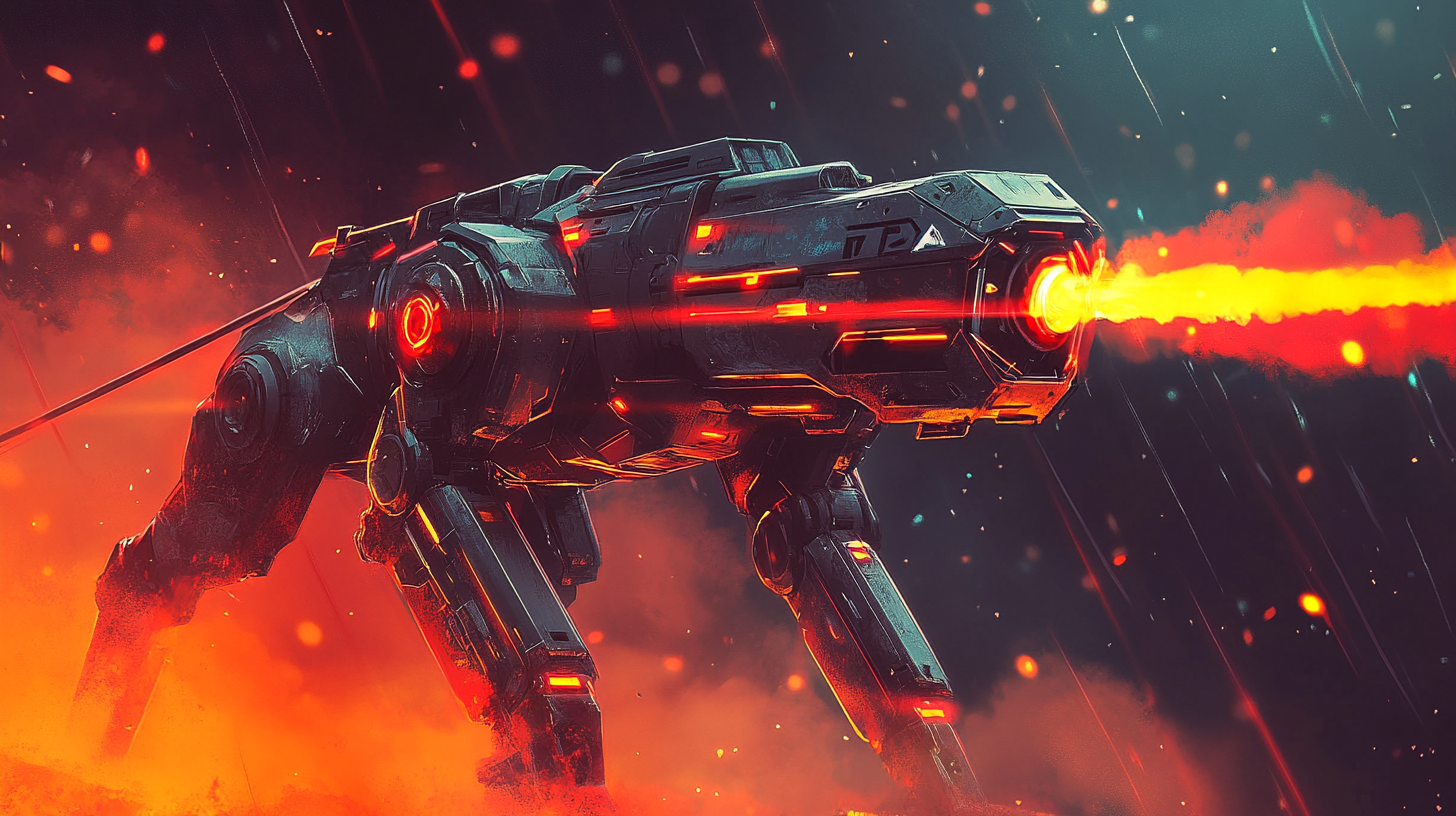 laser mobile platform，High Speed Strike System，Precision Destroy Weapons，Advanced Technology Integration，