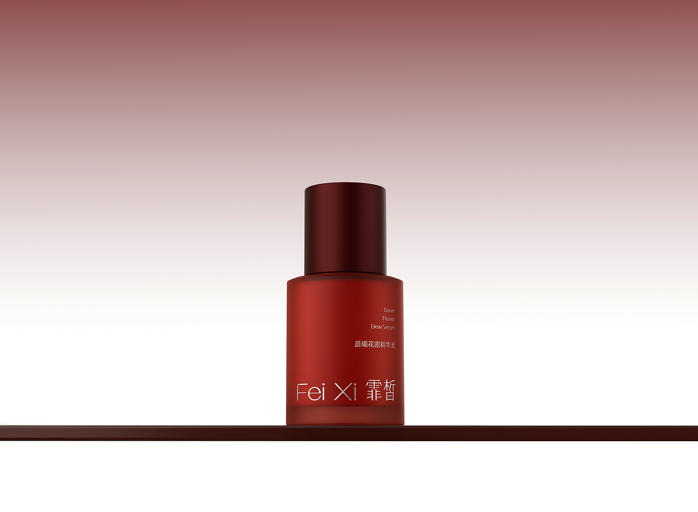 Red beauty brand，packing design，Beauty Bottle Design，