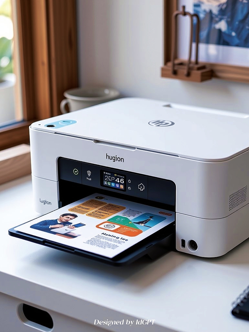 AIGC, AI, Digital Intelligence, Desktop Printer，