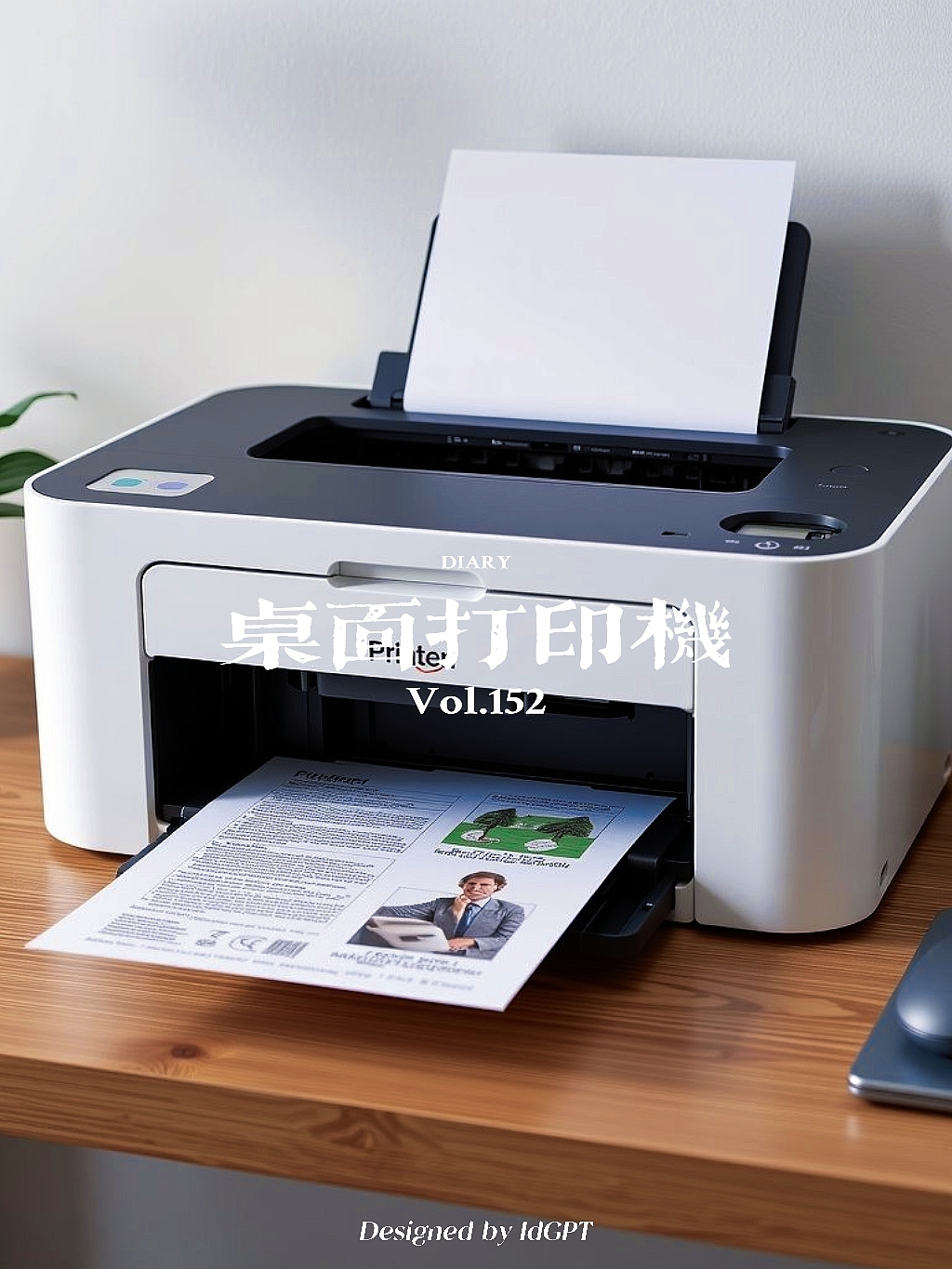 AIGC, AI, Digital Intelligence, Desktop Printer，