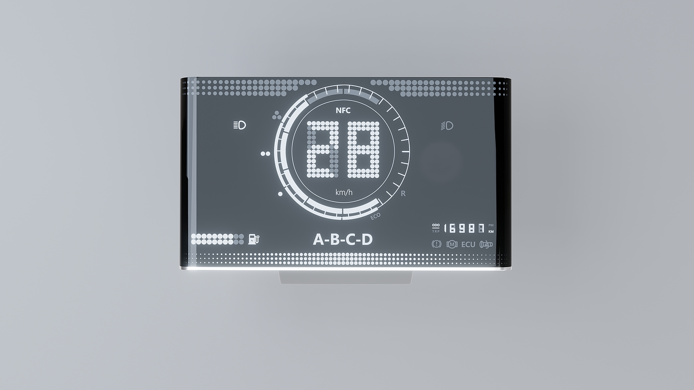 Electric vehicle dashboard，