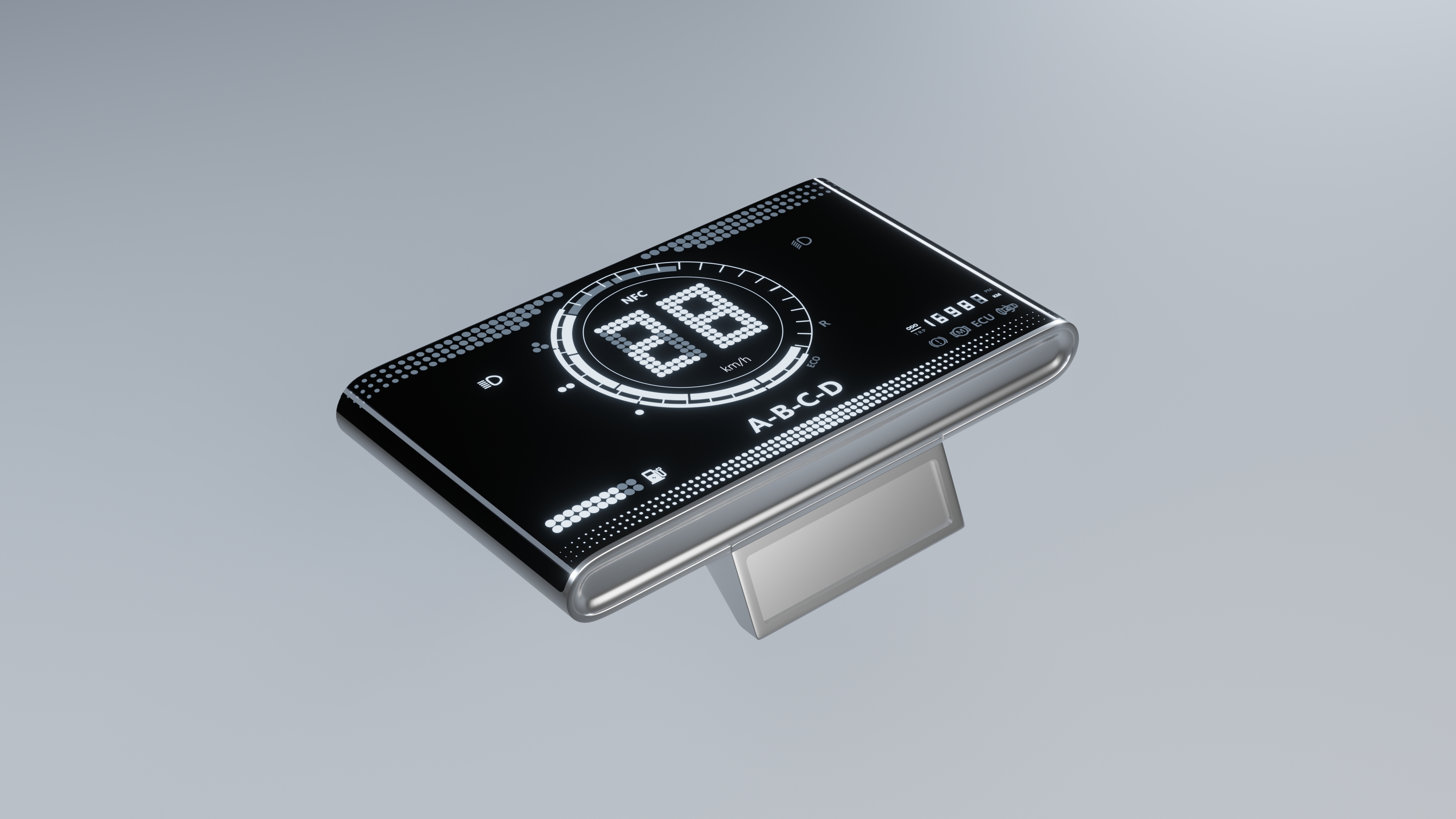 Electric vehicle dashboard，