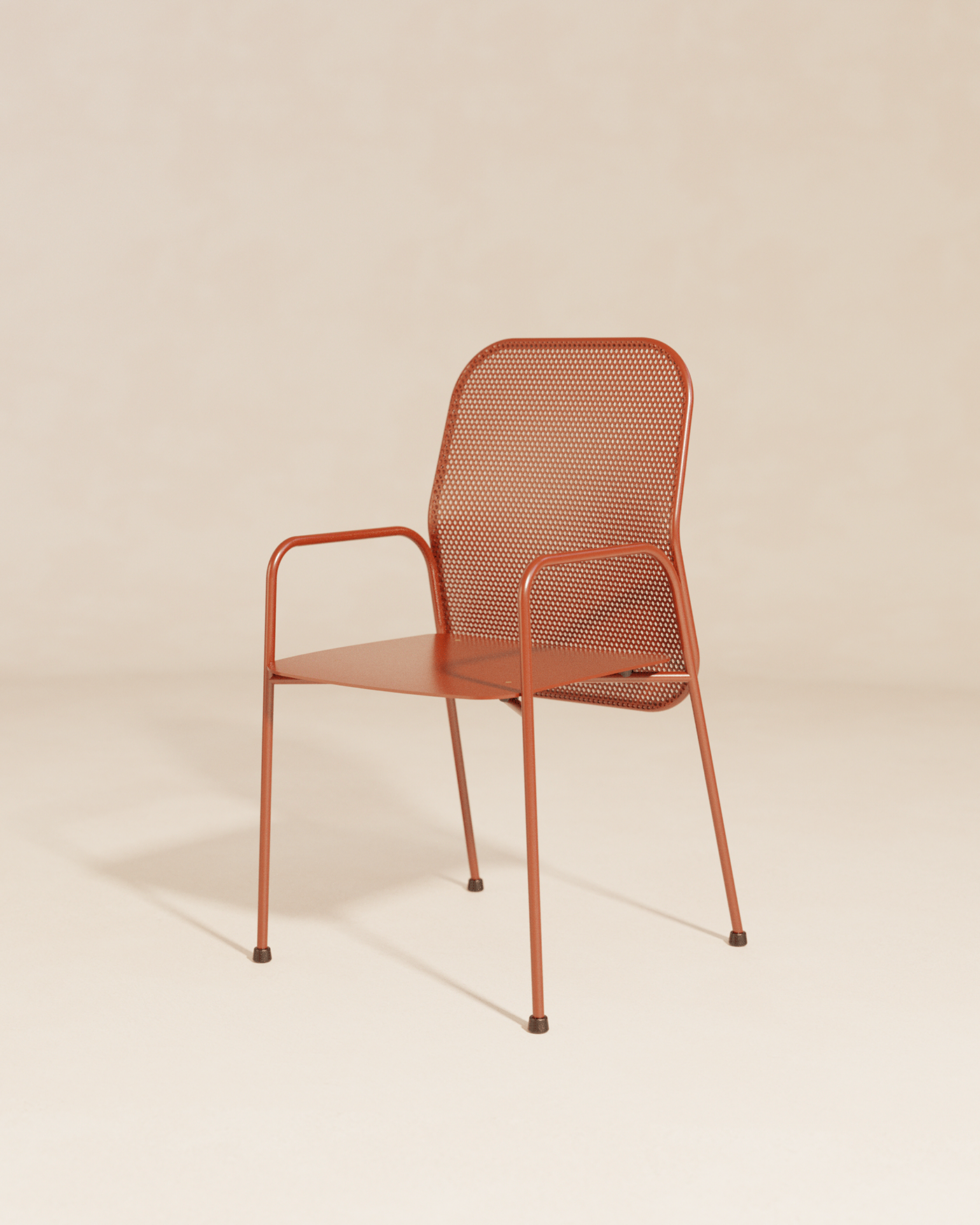 Metal mesh，Outdoor Dining Chair，grace，Minimalism，