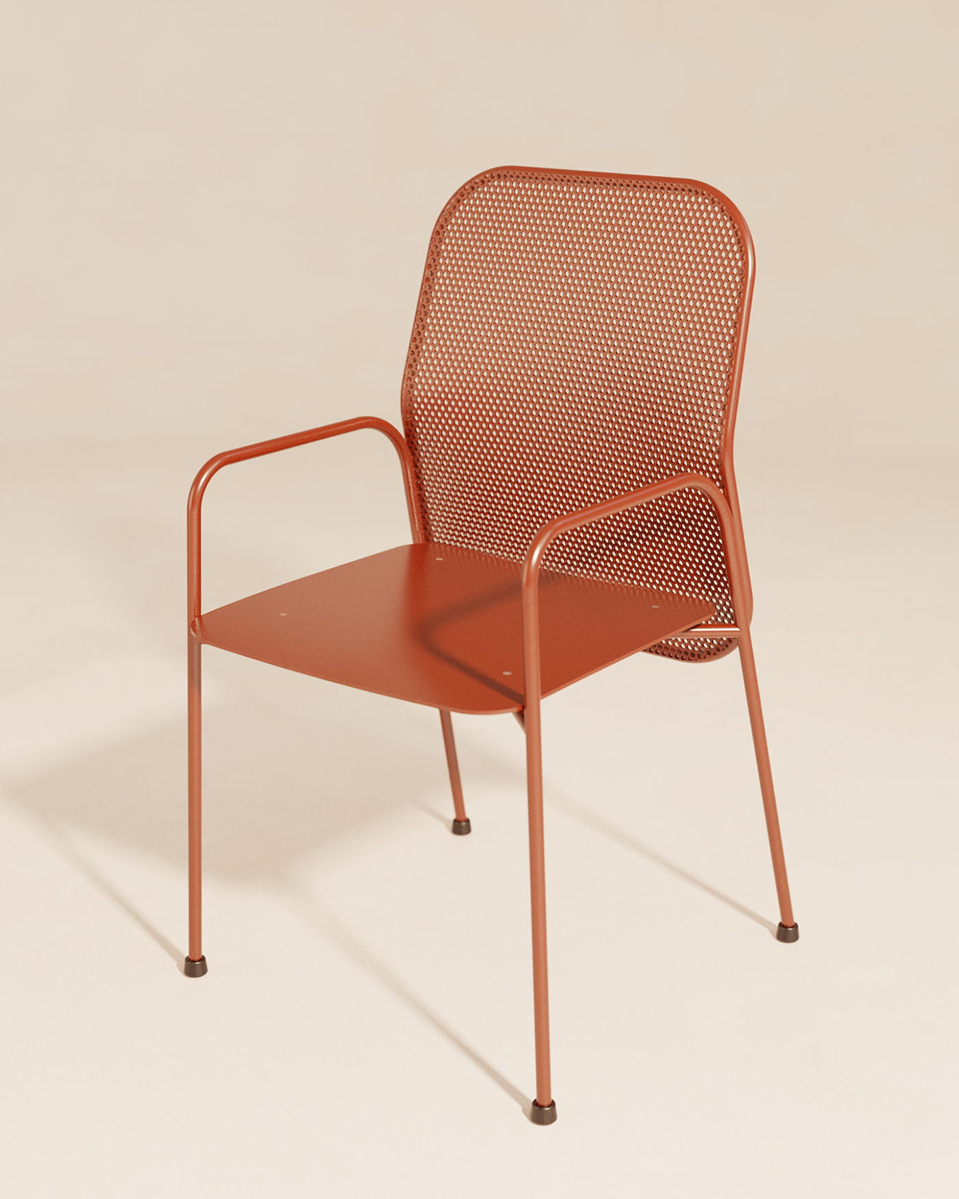 Metal mesh，Outdoor Dining Chair，grace，Minimalism，