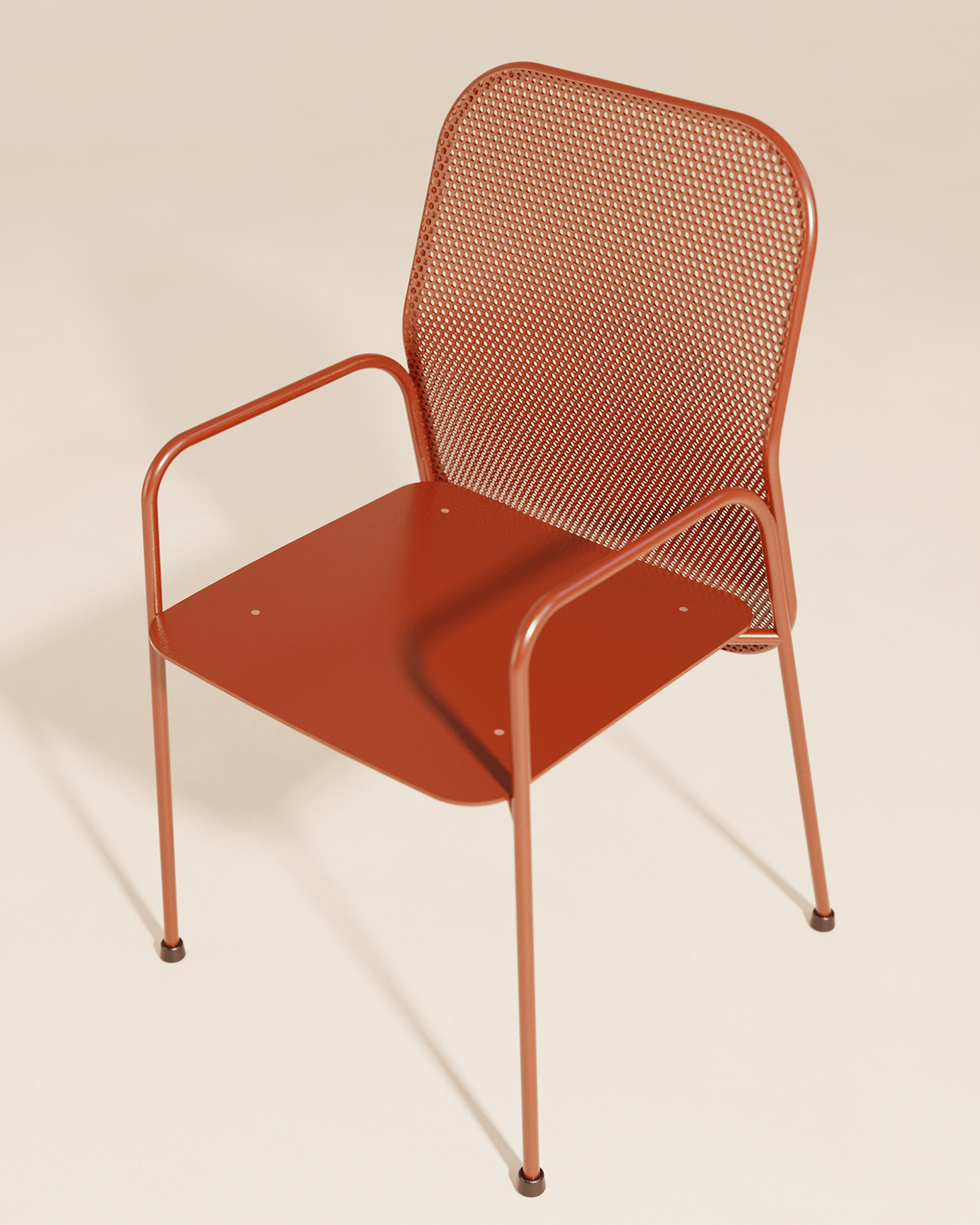 Metal mesh，Outdoor Dining Chair，grace，Minimalism，