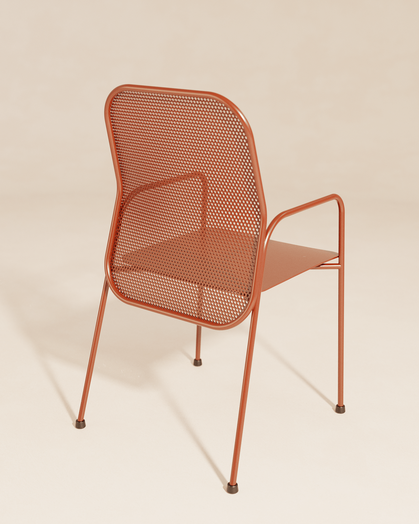 Metal mesh，Outdoor Dining Chair，grace，Minimalism，