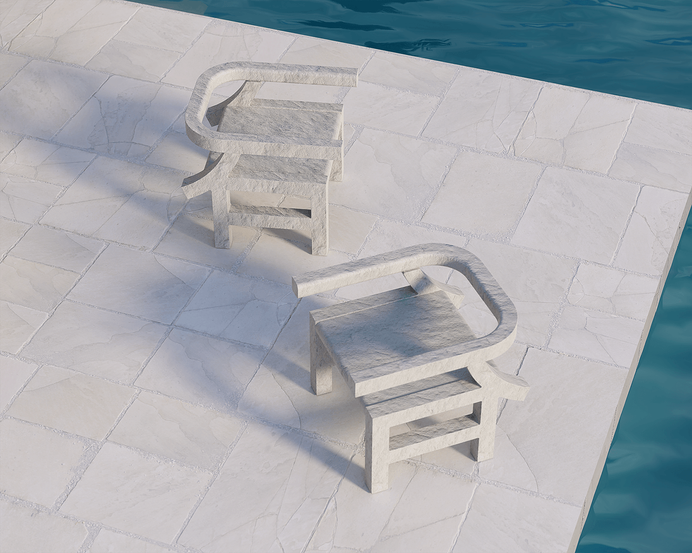 stone，chair，Functionality，outdoors，